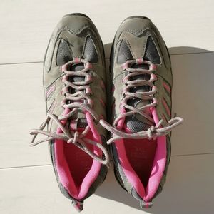 Hiking shoes grey pink size 39 like 8
